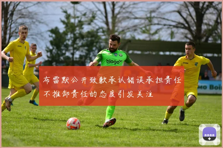 布雷默公开致歉承认错误承担责任不推卸责任的态度引发关注